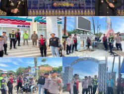 Pertebal Kesiapsiagaan Polres PALI Gelar Patroli Sambang, Begini Jelasnya 