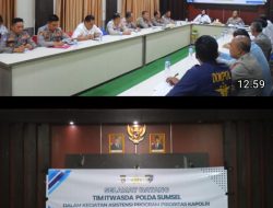 ITWASDA POLDA SUMSEL LAKSANAKAN ASISTENSI PROGRAM PRIORITAS KAPOLRI DI POLRES PALI