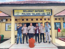 Ungkap Kasus Pencurian Buah Sawit, Satu Pelaku Diamankan Polsek Talang Ubi
