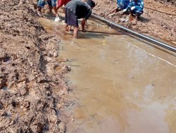 PHR Pendopo Field Lakukan Pembersihan Limbah di Talang Akar: Pastikan Tidak Ada Sisa Minyak yang Tercecer