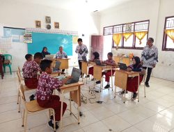Warga Batu Tuguh Keluhkan Tidak Ada Sinyal, Ujian Sekolah Terganggu
