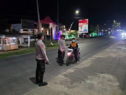 Tegaskan Komitmen Wujudkan Kamtibmas Kondusif, Polsek Talang Ubi Gelar KRYD