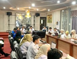 Staf Ahli Bupati PALI Pimpin Rapat Pembahasan Perbup Rencana Aksi Penerapan SPM