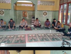 Tingkatkan Keimanan dan Kebersamaan Personel, Polsek Talang Ubi Gelar Binrohtal