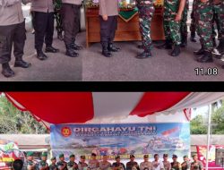Wujud Sinergitas TNI–Polri dan Pemerintah Daerah, Polsek Talang Ubi Hadiri Peringatan HUT TNI ke-80