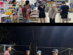 Gelar Kegiatan Rutin yang Ditingkatkan (KRYD) Demi Wujudkan Kondusifitas Wilayah, Ini Pesan Kapolsek Talang Ubi 