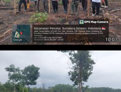 Wujud Sinergi Dukung Ketahanan Pangan Nasional, Ini yang Dilakukan Polsek Penukal Abab 