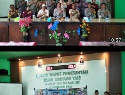 Wujud Sinergi Polri dan Masyarakat Ciptakan Kamtibnas yang Kondusif Pelatihan Satkamling dan Silahturahmi di Desa Simpang Tais