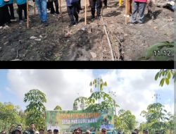 DUKUNG KETAHANAN PANGAN MELALUI PENANAMAN JAGUNG DI DESA TEMPIRAI TIMUR, INI YANG DILAKUKAN POLSEK PENUKAL UTARA