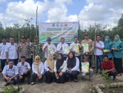 Dukung Ketahanan Pangan Lewat Program Penanaman Jagung di Desa Tanding Marga, Ini yang Dilakukan Polsek Penukal Utara 