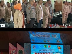 Hadiri Acara  pelepasan Kontingen PORPROV XV Sumsel 2025, Polres PALI Beri Dukungan Penuh untuk Atlet Daerah