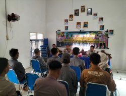 Tingkatkan Kapasitas Kasatkamling di Desa Karta Dewa, Ini Sat Binmas Polres PALI