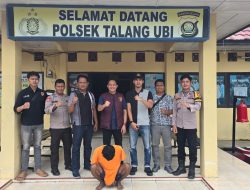 Polsek Talang Ubi Tangkap Pelaku Kekerasan Dalam Rumah Tangga dan Pengancaman Tanpa Perlawanan