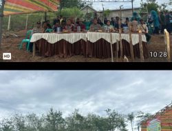 Dukung Program Ketahanan Pangan, Polsek Talang Ubi Gelar Penanaman Jagung di Desa Benakat Minyak