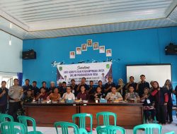Hadiri Sosialisasi Anti Korupsi dan Pendampingan Jaksa di Desa Benakat Minyak, Ini Kata Polsek Talang Ubi
