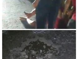 Warga Desa Darmo kasih Alami Kecelakaan Tunggal di Talang Rimba, Warga Minta Jalan Segera Diperbaiki