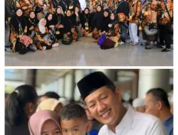 Jamaah Umrah Gratis Pemkab PALI Tiba Selamat di Tanah Air, Disambut Langsung Bupati Asgianto
