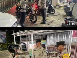 Wujudkan Keamanan dan Ketertiban di Wilayah Hukum Polres PALI, Polsek Talang Ubi Gelar KRYD