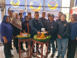 DPD Partai Nasdem PALI Gelar Rakor Virtual Peringati HUT ke-14, Tegaskan Komitmen Konsisten Membawa Arus Perubahan