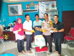 Pembagian Cadangan Pangan Pemerintah Tahap II untuk Warga Talang Bulang Berjalan Lancar