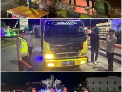 POLSEK TALANG UBI GELAR KRYD GUNA MENJAGA STABILITAS KAMTIBMAS DAN KELANCARAN LALU LINTAS