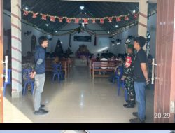 Polres PALI Gelar Pengamanan Natal Remaja Naposobulung di Gereja HKBP Pendopo 