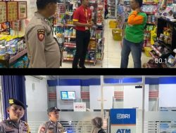 Patroli Malam Polsek Talang Ubi Cegah Gangguan Kamtibmas di Kawasan Ramai PALI
