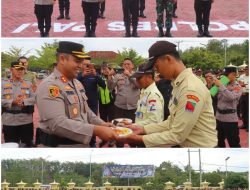 Begini Pesan Kapolres PALI di Acara Apel Konsolidasi Satpam Zona Dua