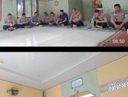 Polsek Talang Ubi Gelar Binrohtal Rutin, Perkuat Mental Spiritual Personel