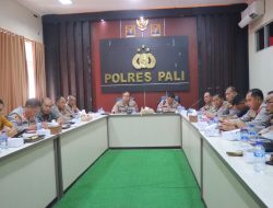 Matangkan Pengamanan Natal dan Tahun Baru, Polres PALI Gelar Latihan Pra Operasi Lilin Musi 2025