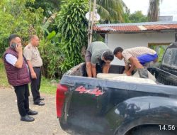 Salurkan Bantuan Material untuk Korban Longsor Bukit Tudung, Ini Kata Kapolres PALI