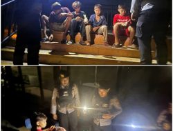 Anak di Bawah Umur Hirup Lem di Gelora Komperta Terciduk Patroli Perintis Presisi Polres PALI