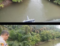 Kapolres PALI Pastikan Kondisi Masih Aman, Polsek Penukal Abab Lakukan Monitoring Debit Air Sungai