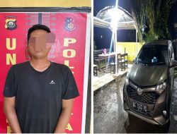 Terduga Pelaku Penggelapan Mobil Berhasil Diamankan Tim Elang Polsek Talang Ubi