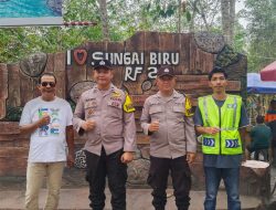 Pastikan Keamanan Pengunjung, Polsek Penukal Abab Intensifkan Monitoring Wisata Paye Biru RF2