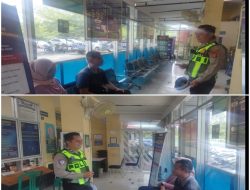 Edukasi Masyarakat tentang Keselamatan Berlalu Lintas di Program Polisi Bebusik, Ini Pesan Kapolres PALI