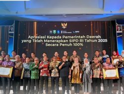 Pemkab PALI Raih Dua Penghargaan SIPD RI di Apresiasi Bank Sumsel Babel