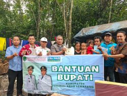 Pemda PALI Salurkan Bansos Bupati untuk Keluarga Rentan di TPA Handayani Mulya