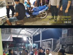 Pastikan Harkamtibmas Tetap Kondusif dan Cegah 3C, Polsek Tanah Abang Gelar Patroli Ramadhan