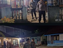 Polsek Penukal Abab Gelar Patroli Subuh, Siaga Total Berantas 3C