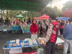 Perkuat Rasa Aman di Kawasan Gelora 10 November, Sat Samapta Polres PALI Gelar Patroli Perintis Presisi 