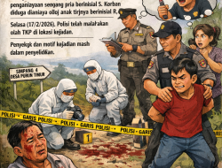 Diduga Dianiaya Anak Tiri, Lansia di Purun Timur Tewas Bersimbah Darah