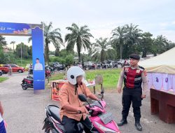 Patroli Perintis Presisi Polres PALI Amankan Bazar di Gelora November