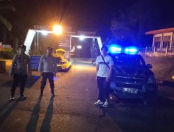 Antisipasi 3C dan Perang Sarung, Polisi Patroli Subuh di Talang Ubi PALI