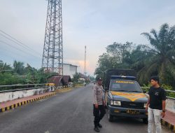 Polisi Patroli Cegah Balap Liar di Penukal Abab Selama Ramadhan 
