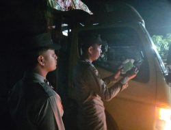Cegah Curat, Curas dan Curanmor, Polsek Penukal Utara Lakukan Patroli Sambang