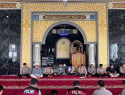 Polres PALI Gelar Binrohtal Kamis Pagi, Personel Perkuat Iman dan Soliditas Tugas