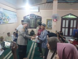 Polsek Talang Ubi Hadiri Safari Ramadan Pertamina Hulu Rokan, Kegiatan Berlangsung Aman