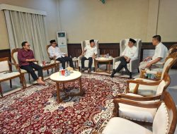 Suasana Akrab di Hari Raya, Pemimpin Lama dan Baru PALI Tegaskan Komitmen Bangun Daerah