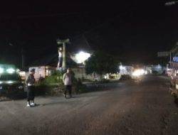 Polsek Penukal Abab Gelar Patroli Subuh Ramadan, Perketat Pengamanan 3C di Wilayah Hukum PALI